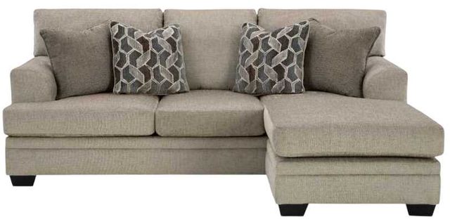 Signature Design by Ashley® Stonemeade Taupe Chaise Sofa-1