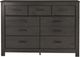 Signature Design by Ashley® Brinxton Charcoal Dresser and Mirror-1
