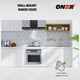 Onex® 36" Black Stainless Steel Wall Mounted Range Hood-1