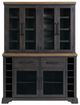 Elements International Montrose Espresso Server and Hutch with LED Light-3