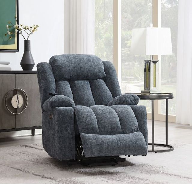 ACME Furniture Omarion Blue Power Recliner-1