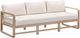TOV Furniture Palata Cream Fabric/Wooden Outdoor Sofa-0
