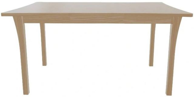 Mavin Customizable 42" x 42" Concave Extendable Dining Table with 18" Leaf-1