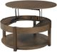 Hammary® Costa Way Hamilton Deep Brown Coffee Table-2
