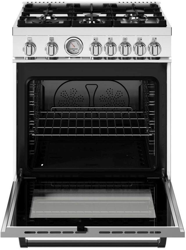 Bertazzoni Master Series 30" Bianco Matt Pro Style Gas Range-1