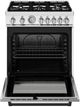 Bertazzoni Master Series 30" Bianco Matt Pro Style Gas Range-1