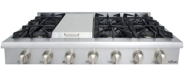 Thor Kitchen® Professional 48" Stainless Steel Gas Rangetop-0