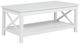 Coaster® Skyview 2-Piece White Rectangular Lift Top Coffee Table Set-5