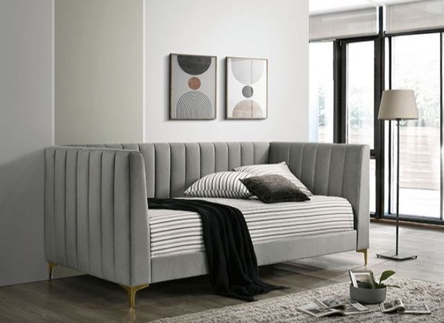 Furniture of America® Neoma Light Gray Twin Daybed-2