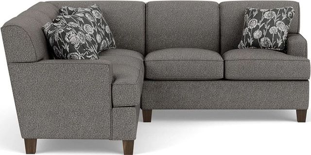 Flexsteel® Dempsey Black Onyx Sectional-0