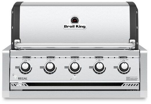 Broil King® Regal™ S 520 1-Burner Stainless Steel Built-in Liquid Propane Grill-0