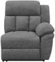 Coaster® Bahrain Charcoal Sectional RAF Power Recliner-0
