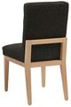 LM Co Home By Vaughan-Bassett Crafted Cherry by Ben & Erin Napier Black/Bleached Cherry Upholstered Side Chair-2