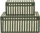 TOV Furniture Kora 2-Piece Green Stripes Jewelry Box Set-4
