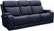 iPowr Summit Navarro Midnight Triple Power Zero Gravity Reclining Sofa with Heat and Massage-0