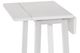John Thomas Furniture® Destinations Pure White Drop Leaf Side Table-1
