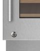 Sub-Zero® Designer Stainless Steel Undercounter Glass Door Panel with Lock-1
