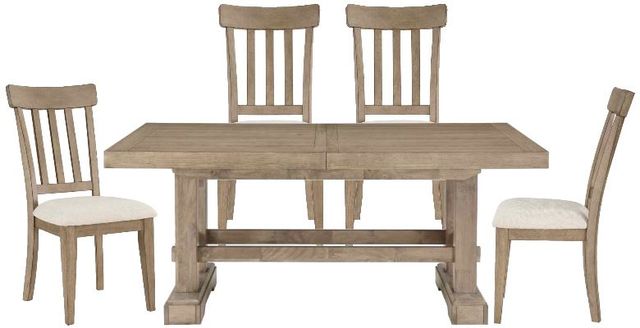 Steve Silver Co. Napa 5-Piece Weathered Sand Dining Set-0