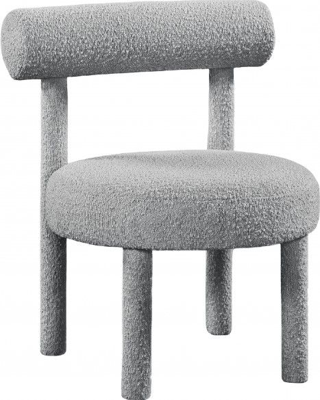 Meridian Furniture Parlor Grey Boucle Accent Chair-0