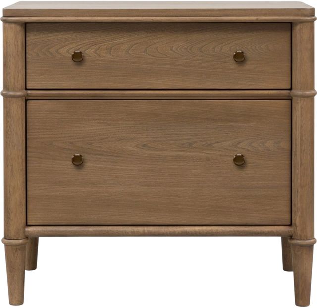 Modus Furniture Whitmore Claystone 2-Drawer Nightstand-1