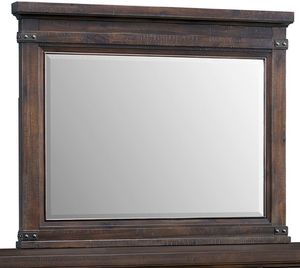 Elements International Colorado City Charcoal Mirror