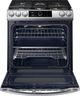 Samsung 30" Fingerprint Resistant Stainless Steel Front Control Slide-In Gas Range-2