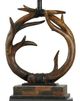 StyleCraft Mossy Oak Nativ Living Antler Table Lamp-1