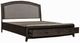Liberty Furniture Avalon Coffee Bean/Oatmeal Upholstered Queen Panel Storage Bed-5