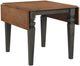 TEI St. Pete Maple Dining Table with Storm Gray Base-1