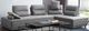 Diamond Sofa® Slate 2-Piece Grey Lounger Set-0