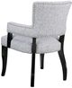 Olliix by Madison Park Grey Dawson Arm Dining Chair-3