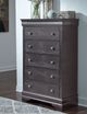 Global Furniture USA Pompei Metallic Gray Chest-2