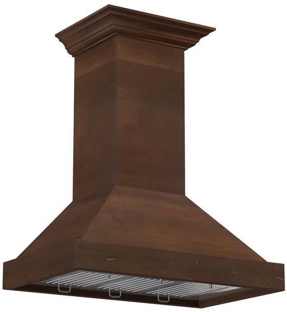 ZLINE Designer Series 30" Wooden Wall Mount Range Hood - Thumbnail 3