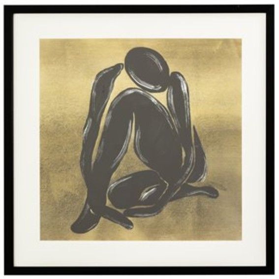 YHD Silent Form II Framed Print-0