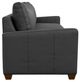 La-Z-Boy® Wilmette Navy Leather Sofa-3