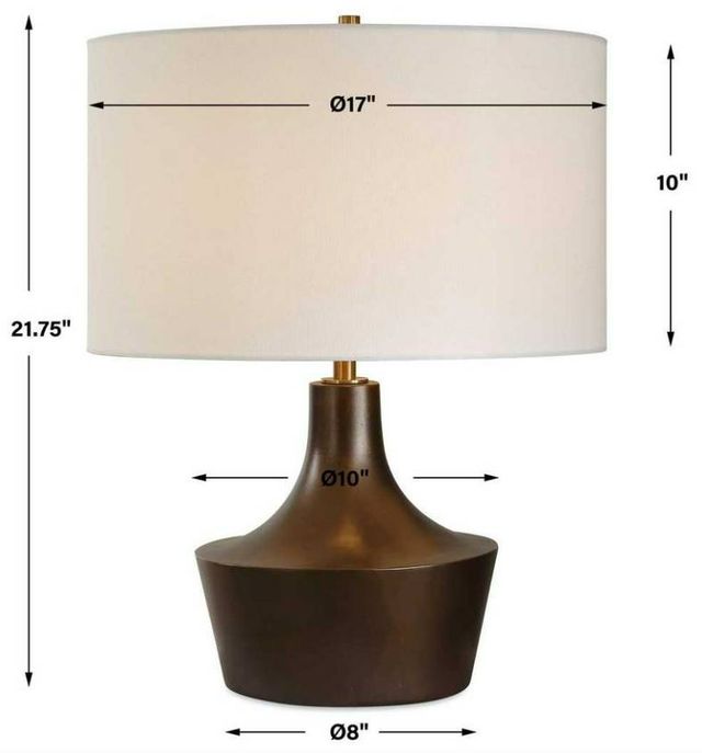 Uttermost® Paseo Bronze Table Lamp-2