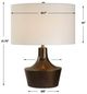 Uttermost® Paseo Bronze Table Lamp-2