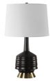 Uttermost® Foster Black Glaze Table Lamp-3