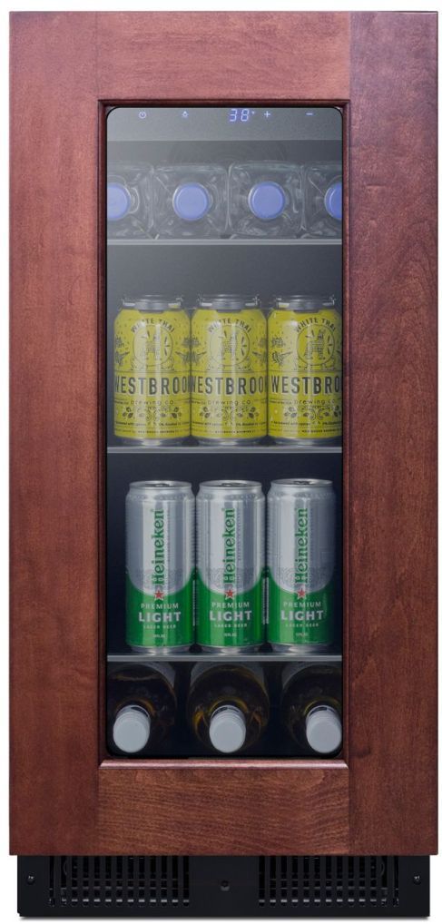 Summit® 2.3 Cu. Ft. Panel Ready Built-In Beverage Center -2