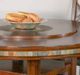 Sunny Designs™ Santa Fe Dark Chocolate Round Table with Lazy Susan-2