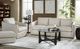Craftmaster® Customizable CM Leather Curvy Sofa-1