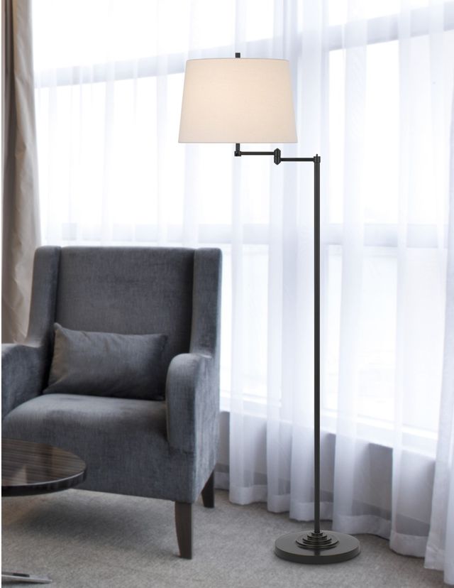 CAL Lighting & Accessories Dark Bronze Floor Lamp-3
