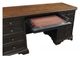 Aspenhome® Hampton Black Cherry Credenza Desk-1