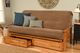 Kodiak Furniture Monterey Marmont Mocha/Butternut Full Storage Futon with Mattress-1