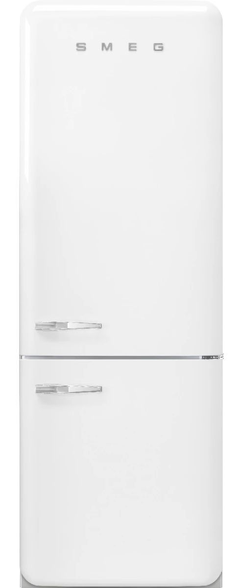 Smeg Retro Style 28 in. 18.0 Cu. Ft. White Bottom Freezer Refrigerator-0