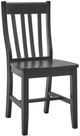 John Thomas Furniture® Dining Essentials Black Schoolhouse Side Chair-0