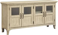 Magnussen Home® Harlow Weathered Bisque Four Door Buffet