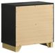 Coaster® Caraway 5-Piece Black Eastern King Bedroom Set-4