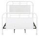 Liberty Furniture Vintage Antique White Full Youth Metal Rod Bed-1