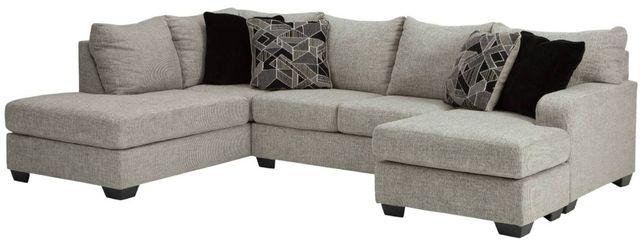Benchcraft® Megginson 2-Piece Storm Right-Arm Facing Sectional and Chaise-2